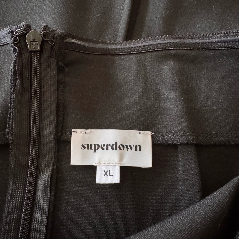 Revolve/Superdown Classic Black Strapless Dress - image 5